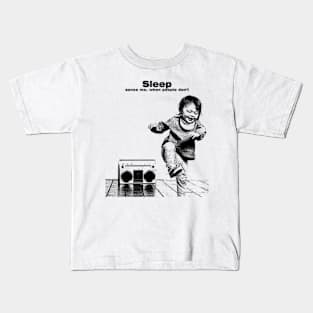 Sleep Band Saves Me // pencil sketch Kids T-Shirt